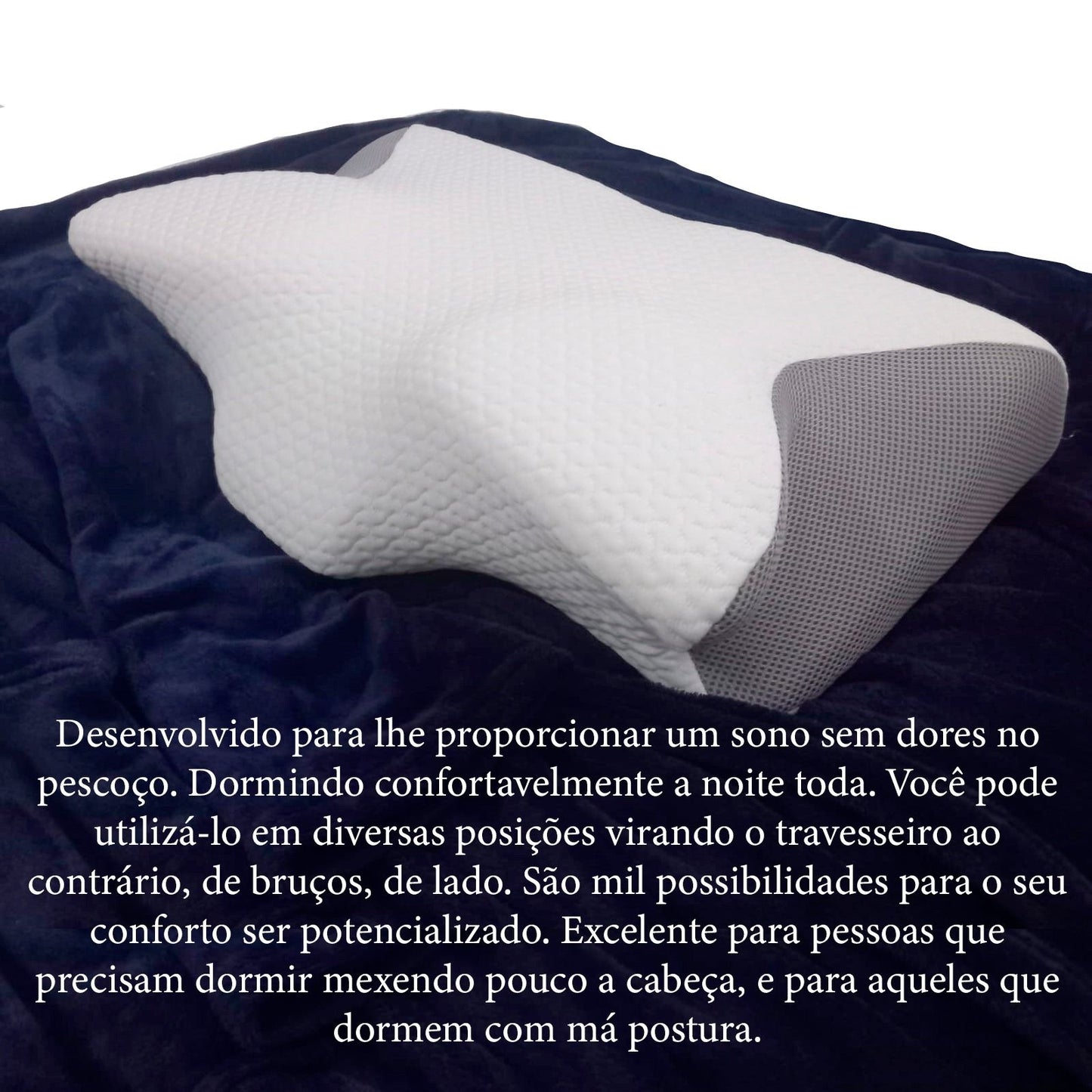 Travesseiro Cervical Ortopédico Postural