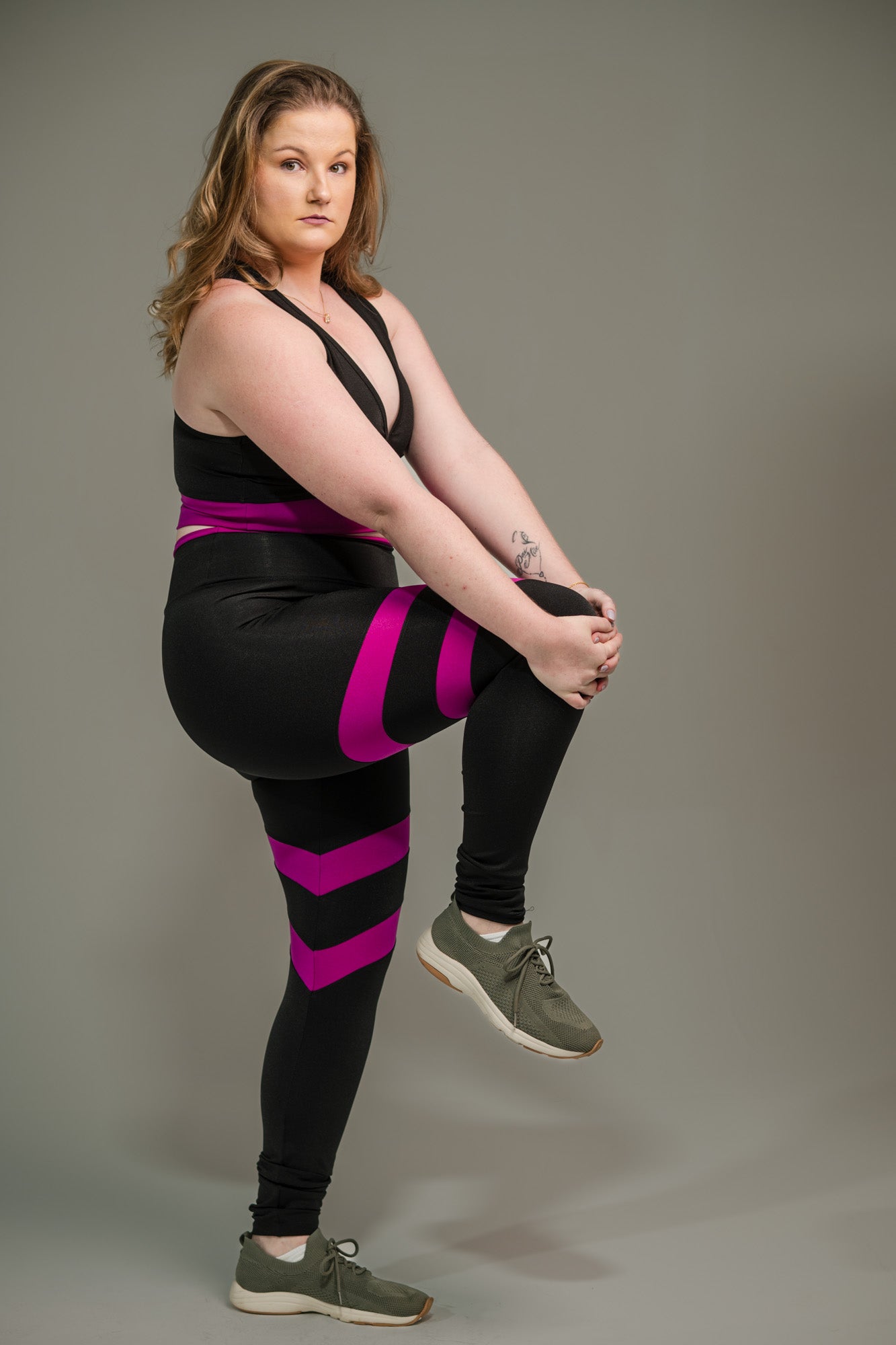 Calça Legging Feminina Listrada Prisma