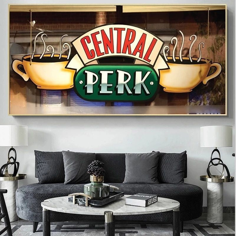 Quadro Central Perk Cafe