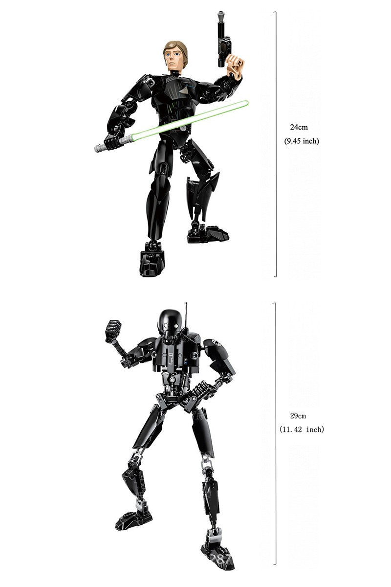 Coleção de bonecos Action Figure Star Wars