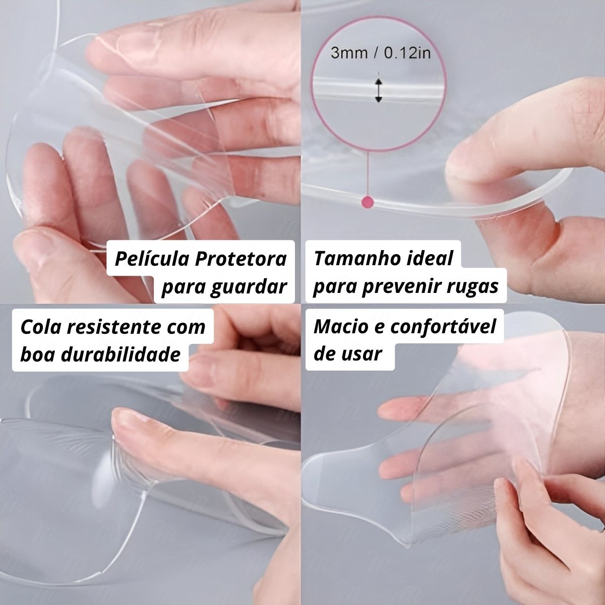 Adesivos Anti Rugas para Rosto Modelo:9 Peças