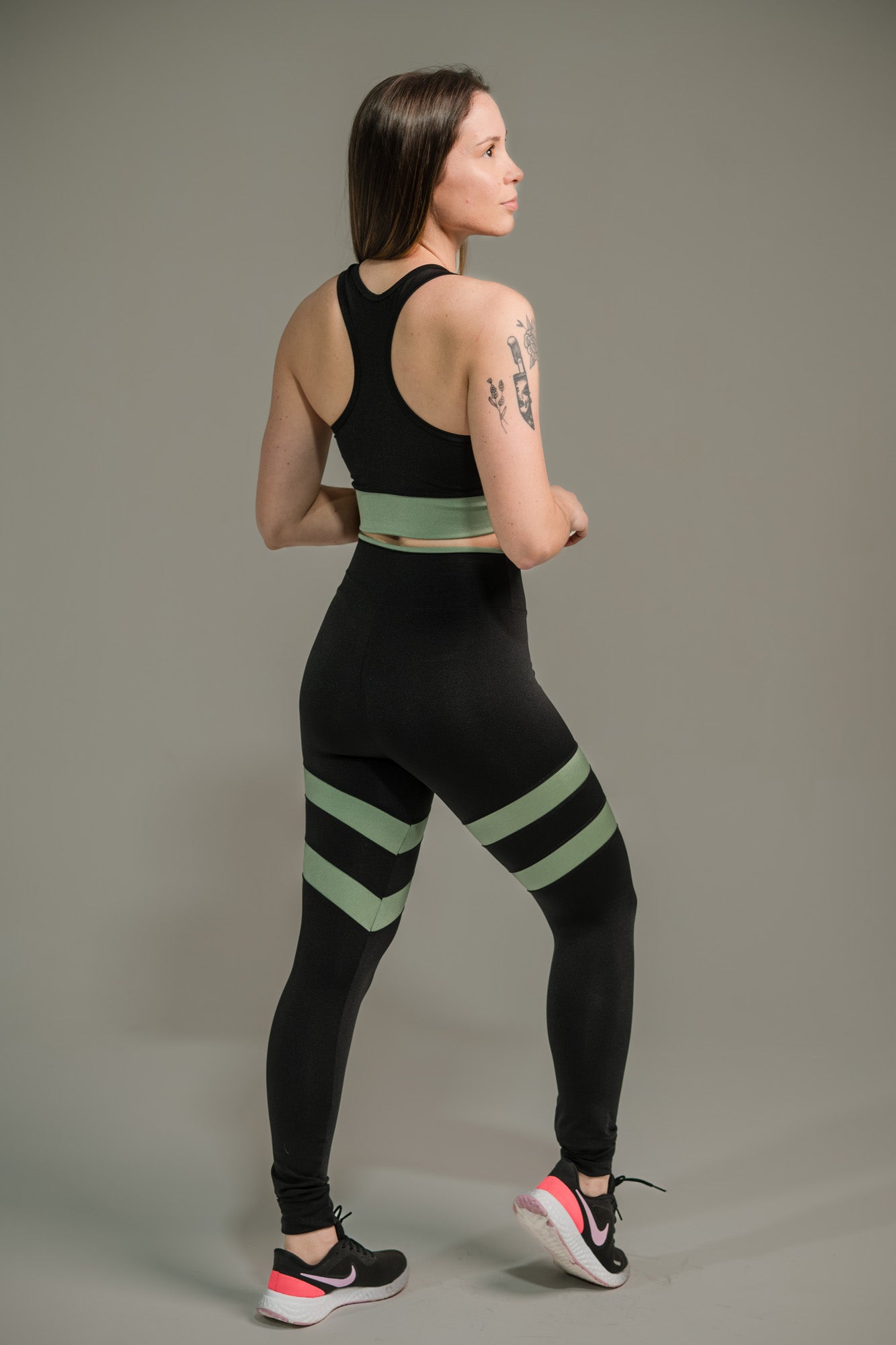 Calça Legging Feminina Listrada Prisma