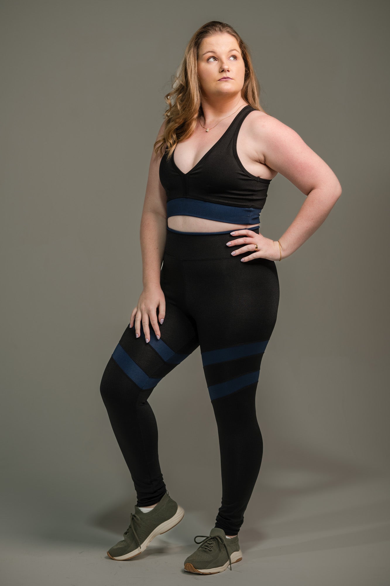 Calça Legging Feminina Listrada Prisma