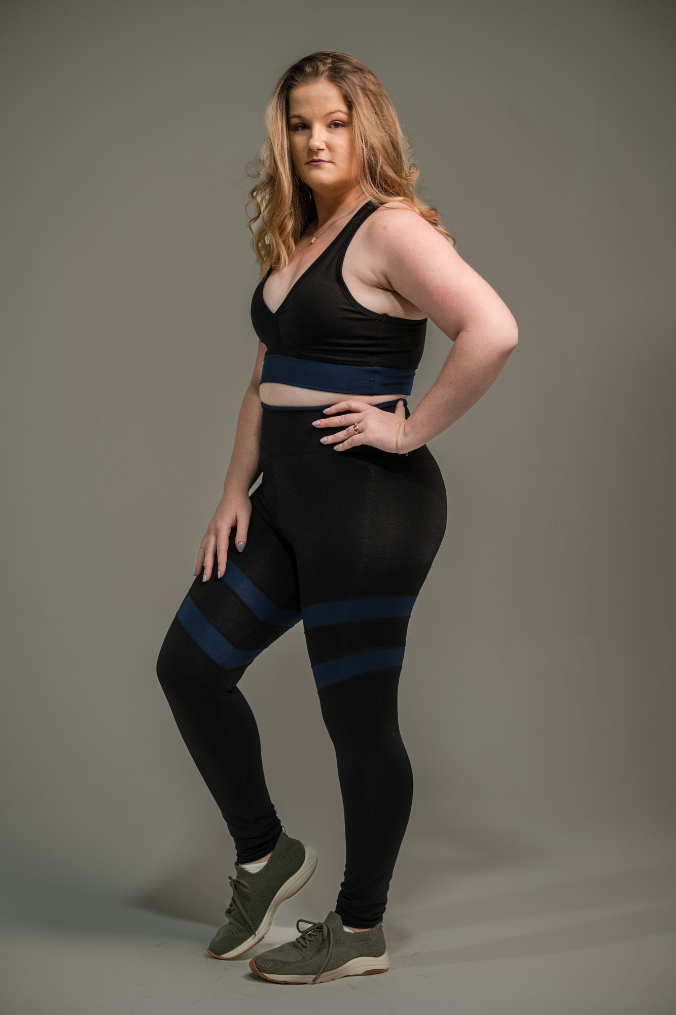 Calça Legging Feminina Listrada Prisma