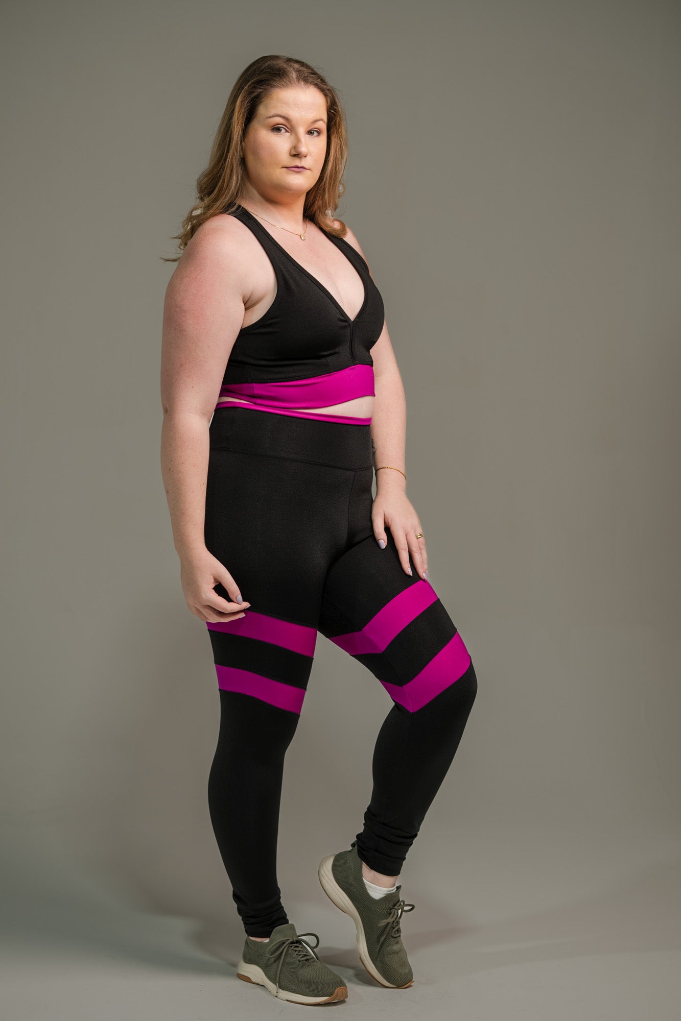 Calça Legging Feminina Listrada Prisma