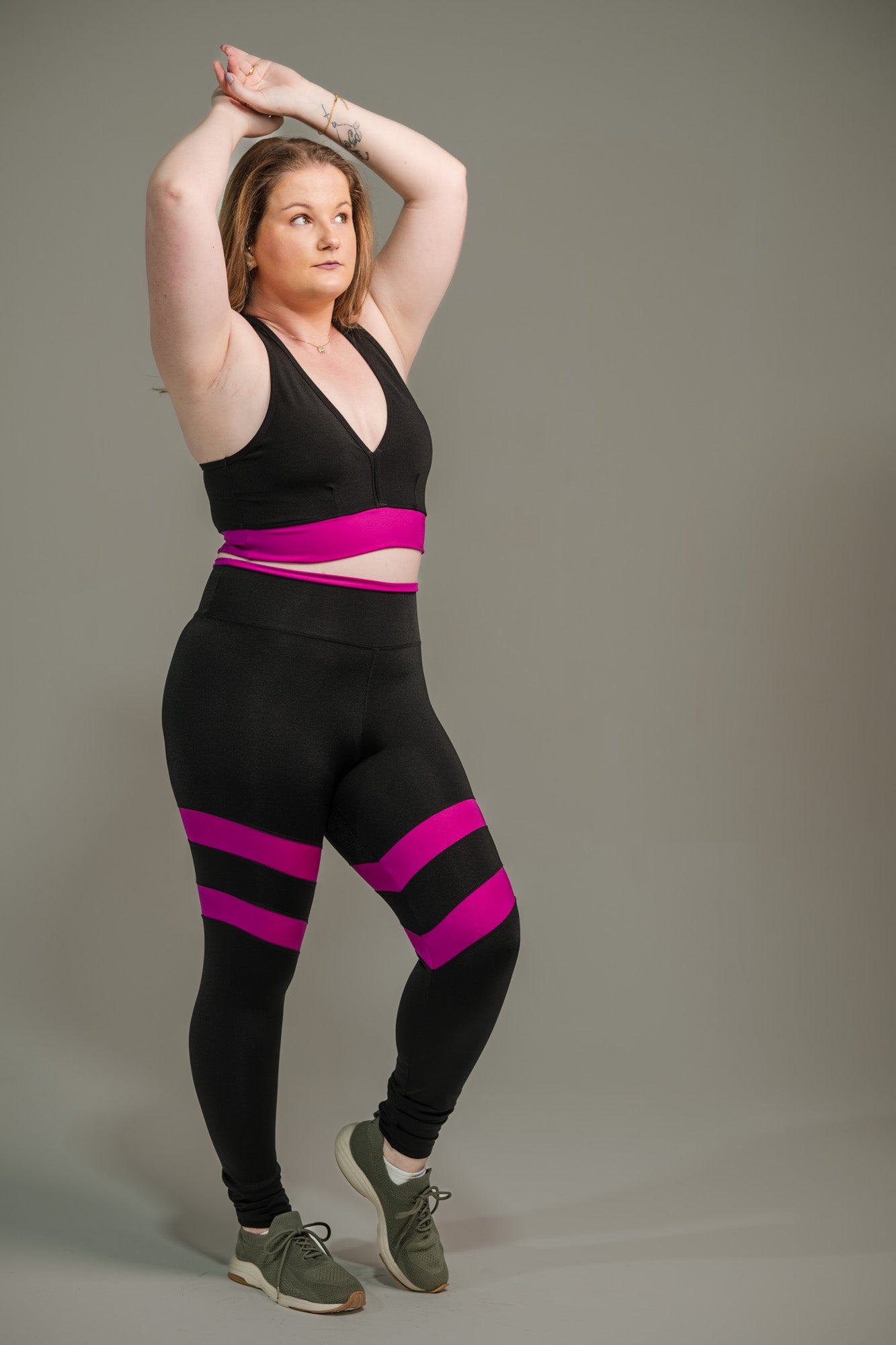 Calça Legging Feminina Listrada Prisma